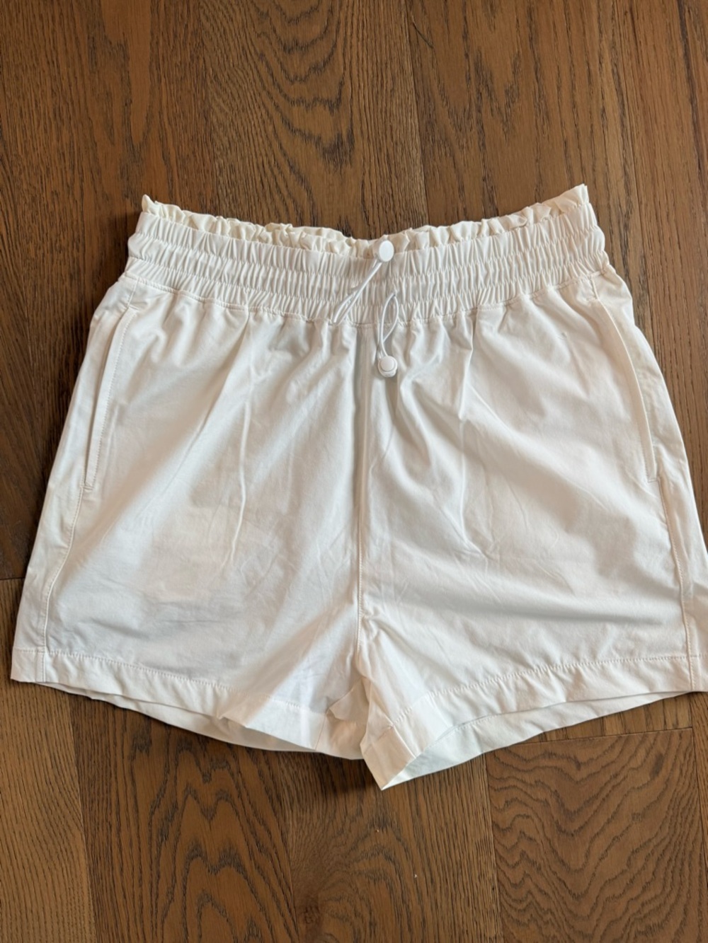 Womens Mono B White Water Shorts